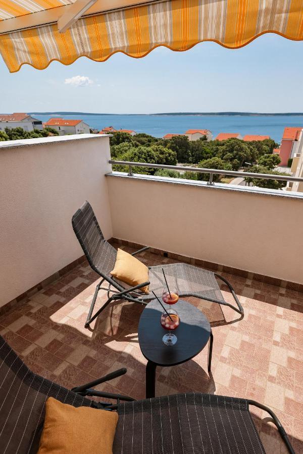 Ferienwohnung Chill 4 Real Sea View Mandre Exterior foto